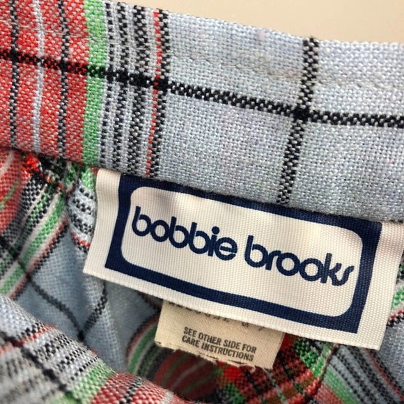 Vintage Plaid Skirt w/ POCKETS Union Label - Picture 4 of 5